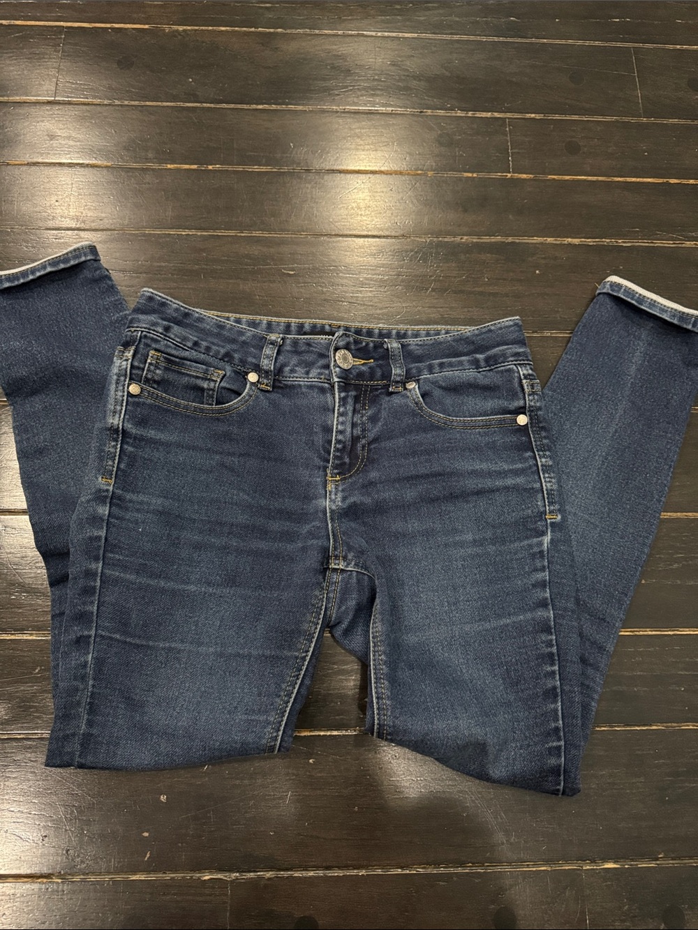 Harper Dark Blue Skinny Jeans